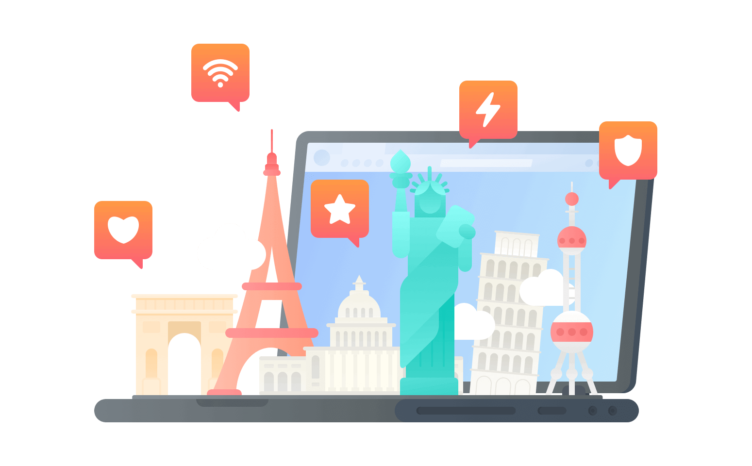 在纽埃连接到中国的代理 - 翻回VPN